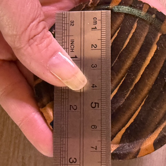 Wooden Coaster Set with Holder - Picture 3 of 4